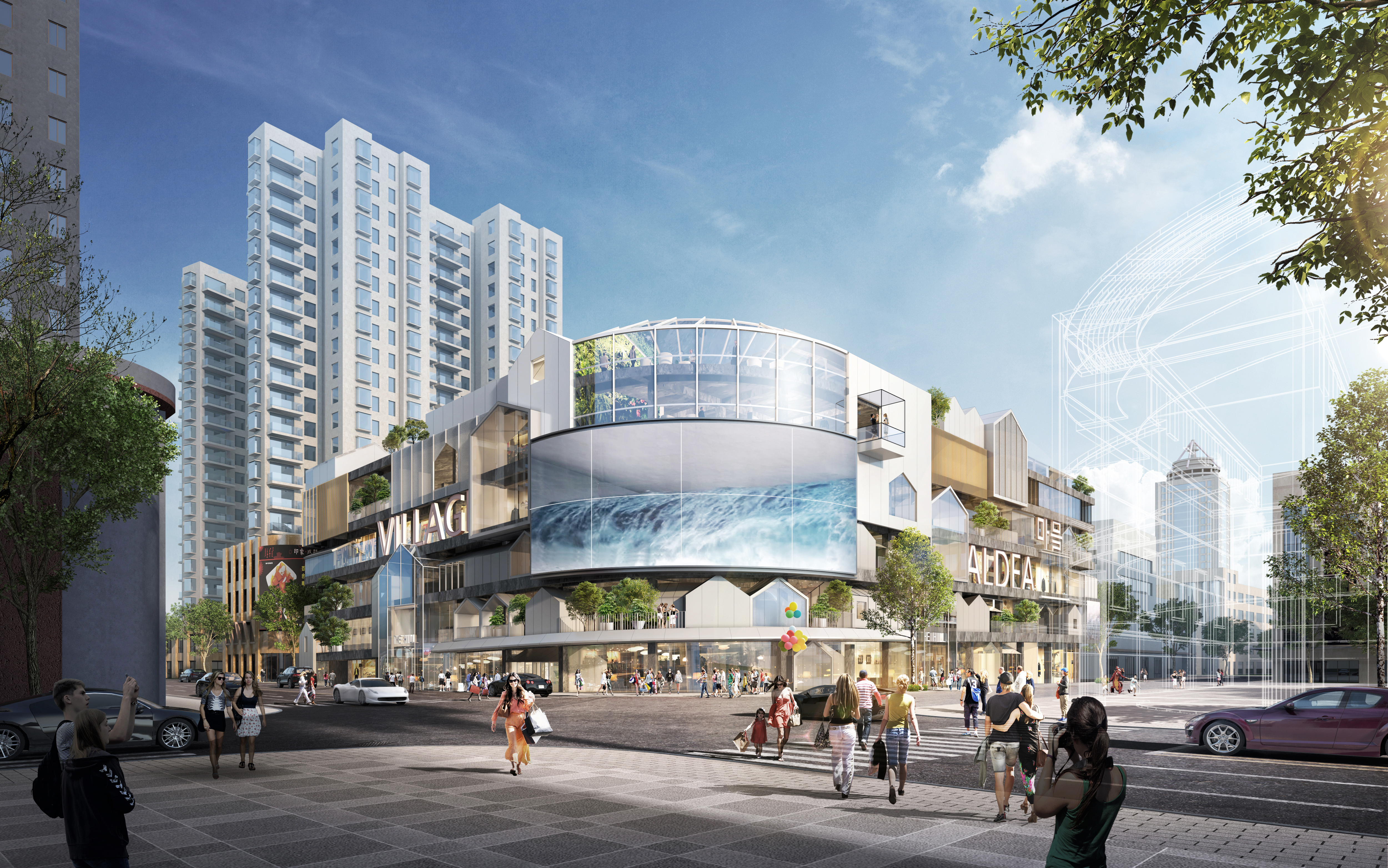 时尚商业综合体